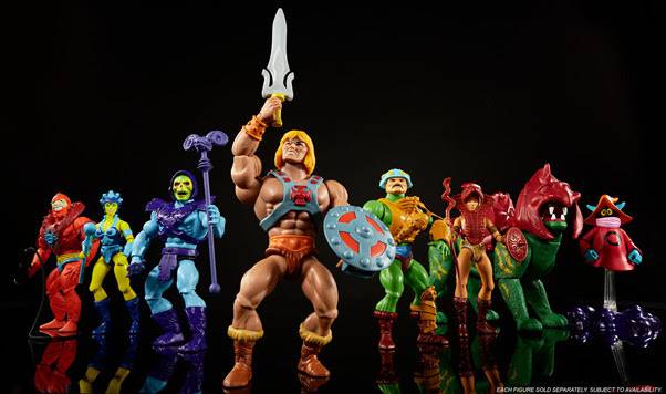 Nova coleção de bonecos de He-Man e os Mestres do Universo é divulgada pela MATTEL