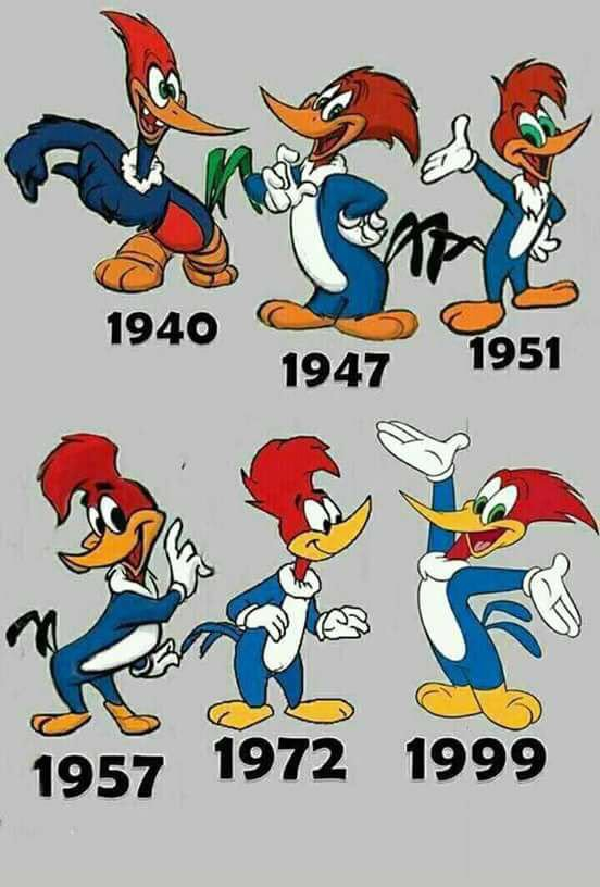 Evolução do Pica Pau