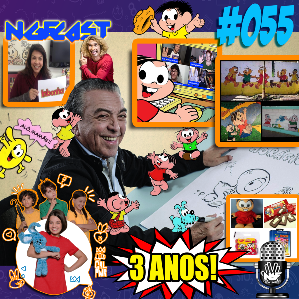 NGFCAST #055 ( Live ) - Faaala Nelds, Geeks e Fleaks! ( Mauricio de Sousa e a Turma da Mônica )