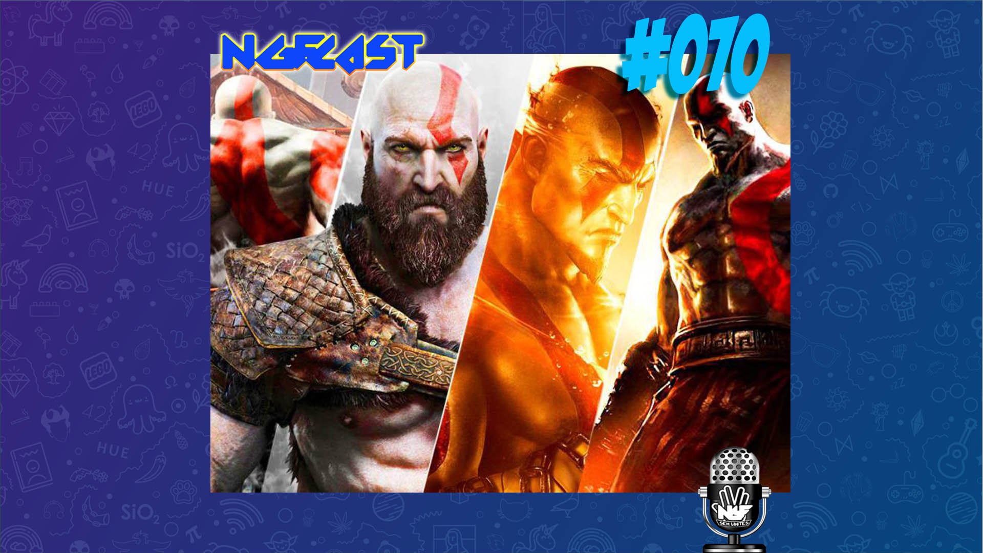 NGFCAST #070 ( Live ) O Bom da Guerra ( Saga God of War - Parte 1 )