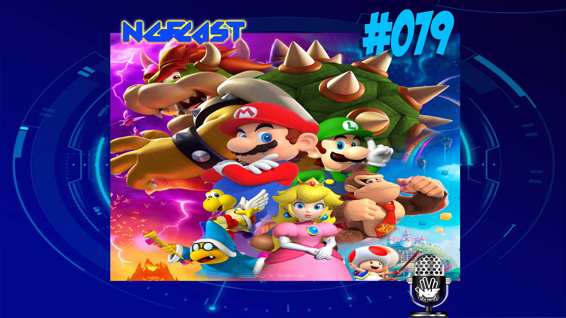 NGFCAST #079 ( Live ) - O ARRASA-QUARTEIRAO: SUPER MARIO BROS!