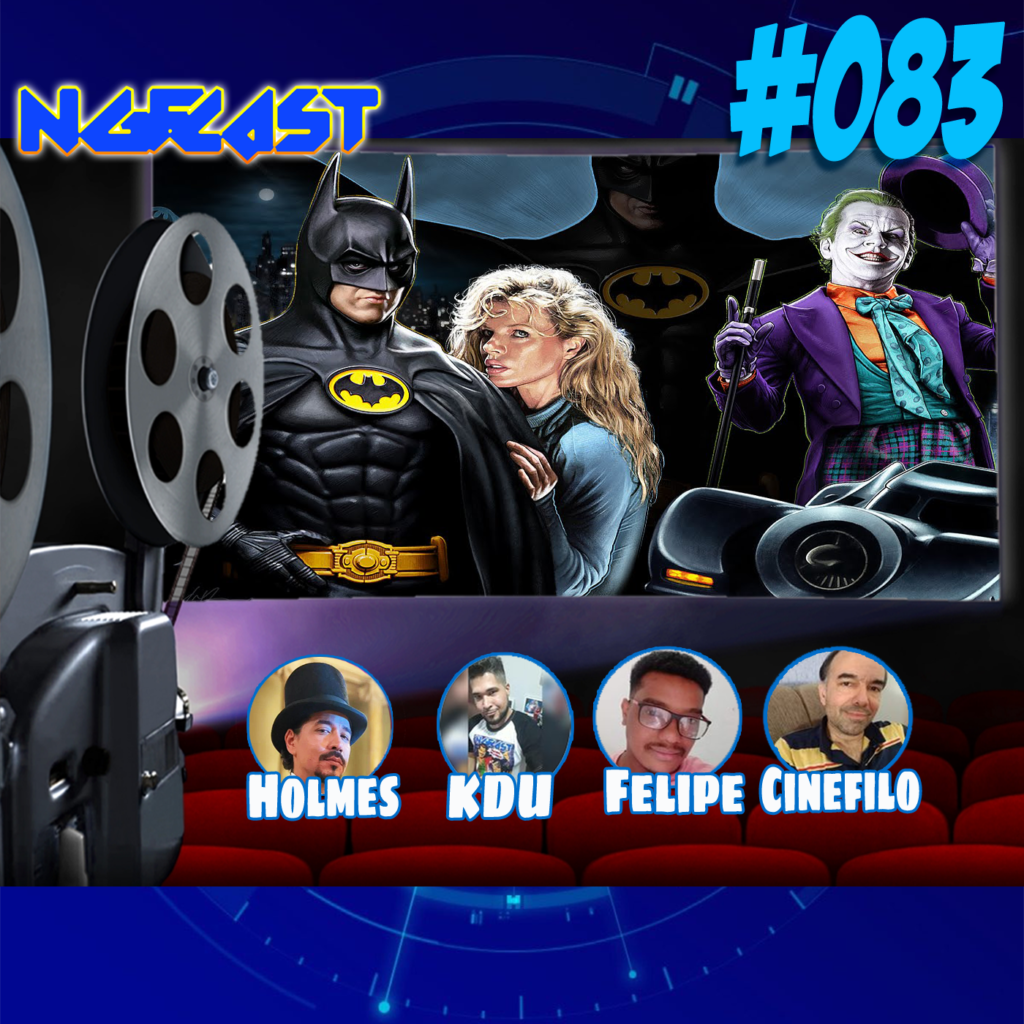 NGFCAST #083 ( Live ) - CineNGF - BATMAN ( 89 ) 'O Filme da Década de 80'