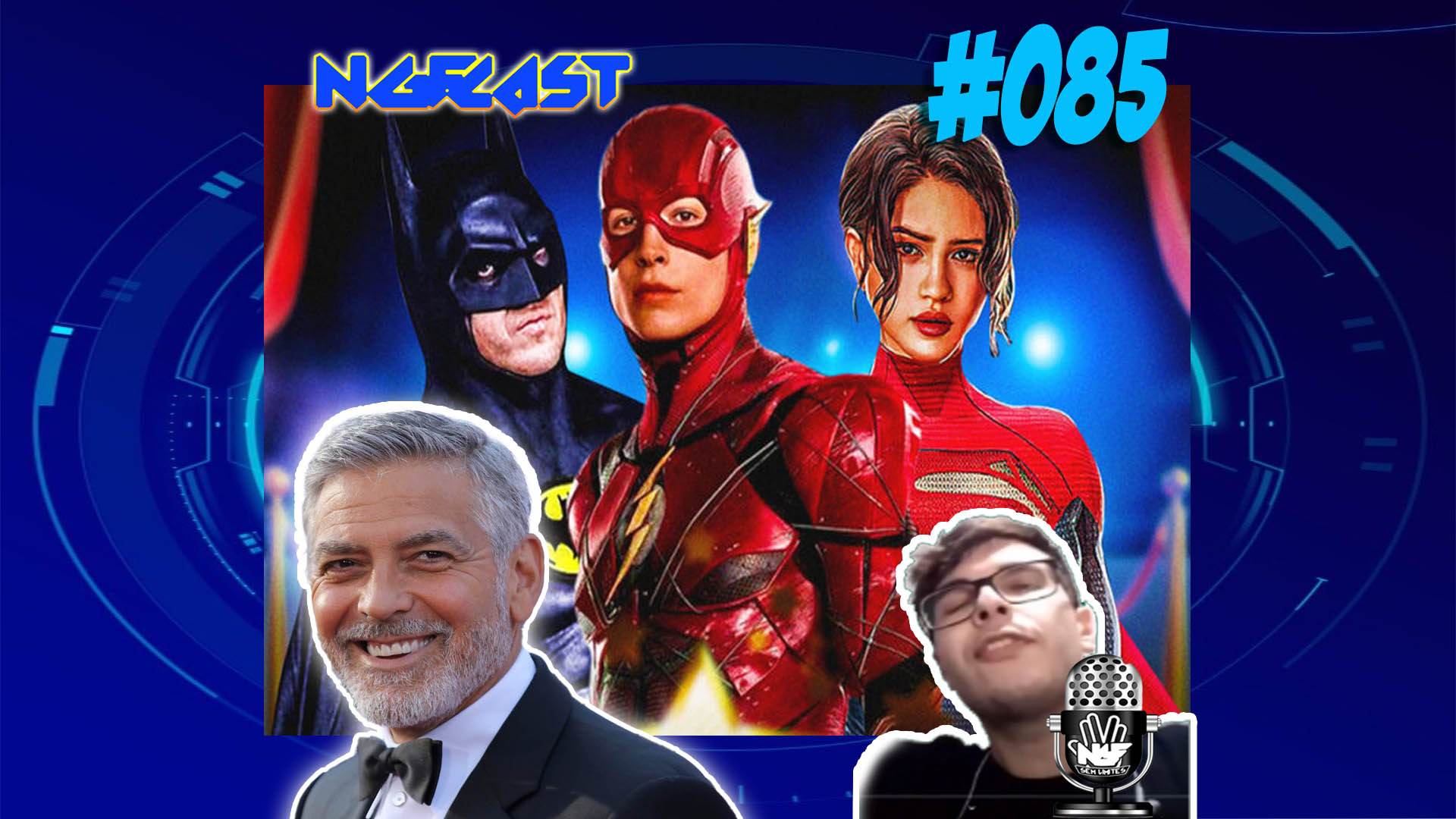 NGFCAST #085 ( Live ) - The Flash e o Show de DCpções