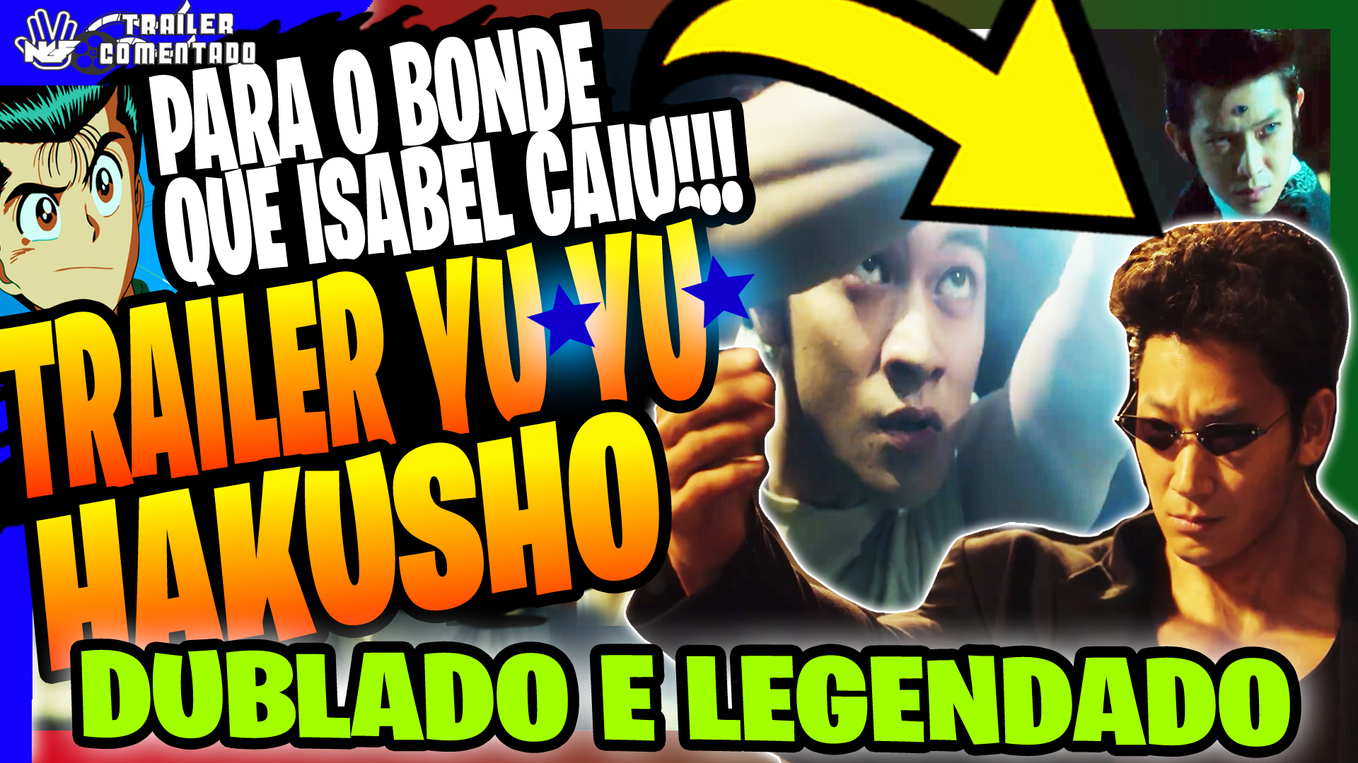 TRAILER de YU YU HAKUSHO NETFLIX HYPA A INTERNET !!!!!! ( Confira nosso  React DUBLADO E LEGENDADO ) - NGF SEM LIMITES