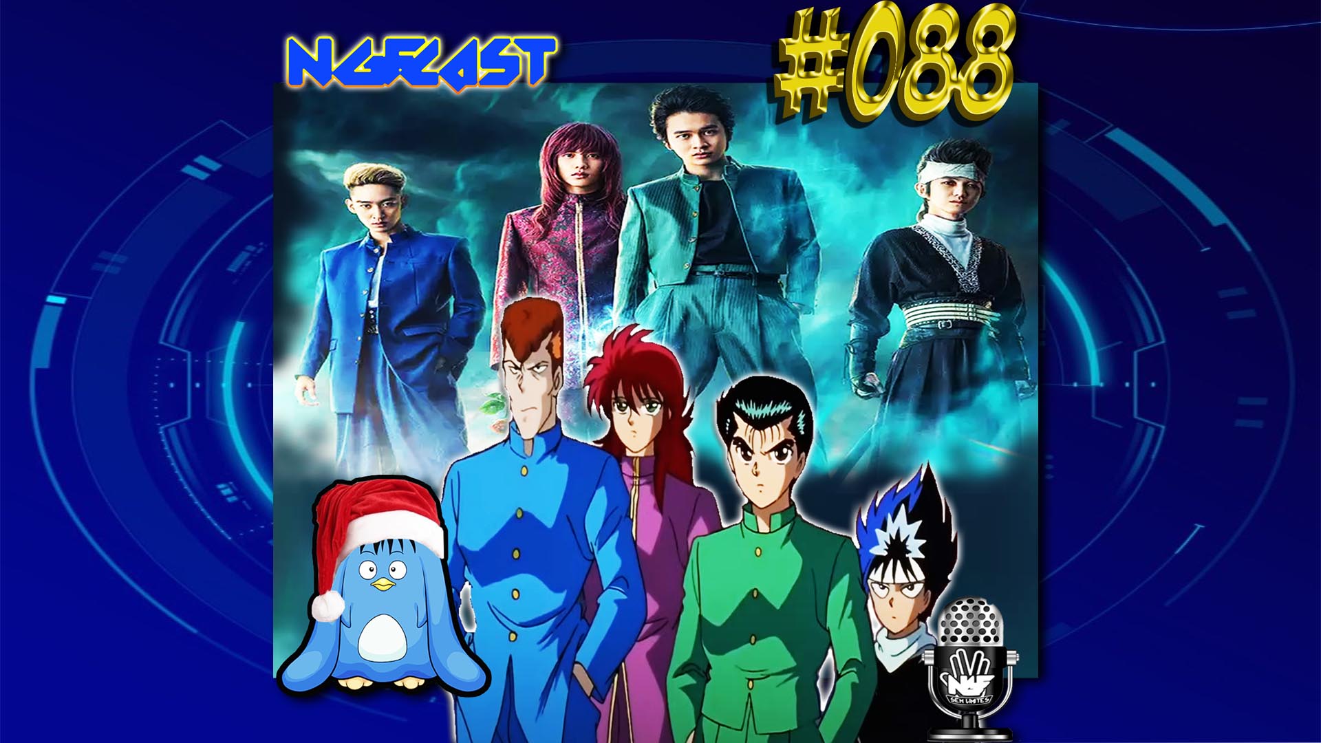 NGFCAST #088 - Não CONHECI o NGFCAST por querer!!! ( NGFCast Especial de NATAL Yu Yu HAKUSHO )